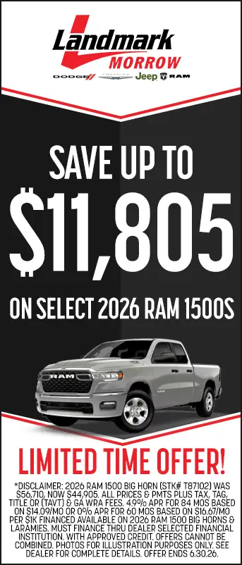 Save Up to $11,805 On Select Ram 1500s